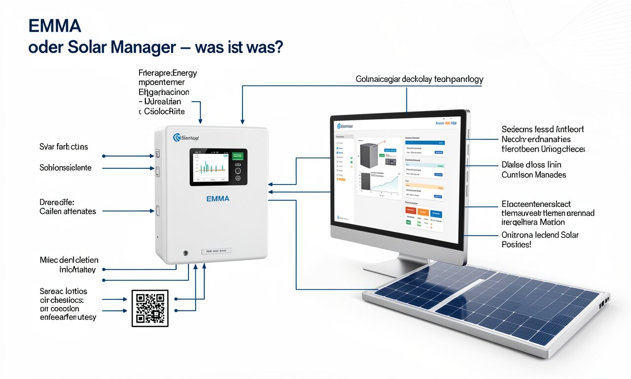 EMMA oder Solar Manager – was ist was?