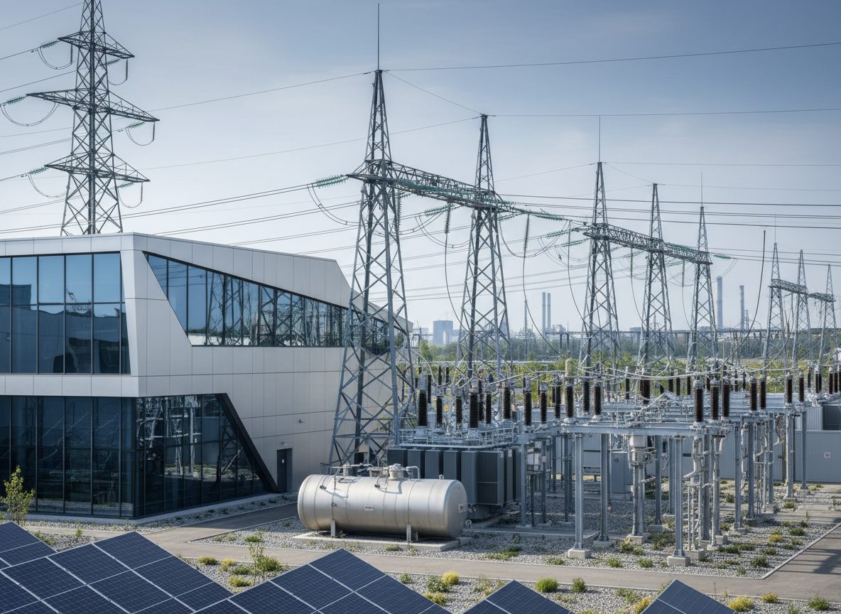Energiemonitoring-Dashboard mit Echtzeit-Sensordaten aus einer Biogasanlage