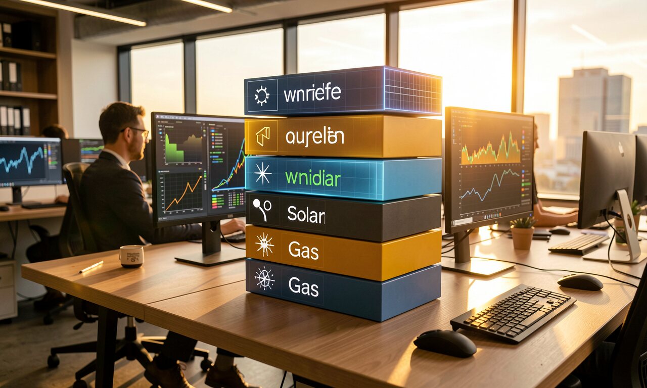 Merit-Order auf Monitoren im Handelsraum