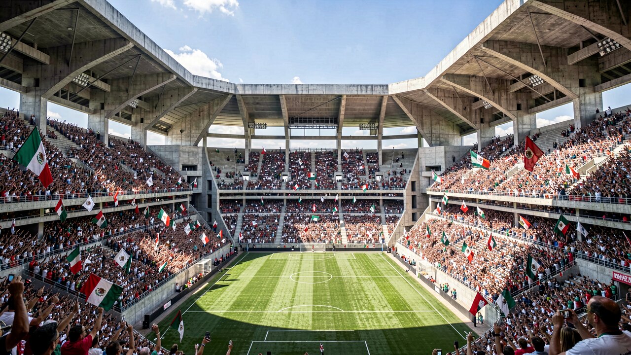 Estadio Azteca — Innenraum & Spielfeld