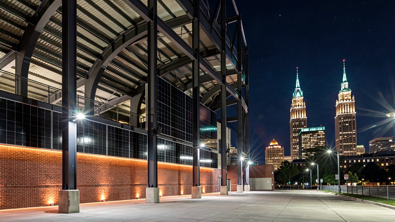 Lincoln Financial Field — bei Nacht