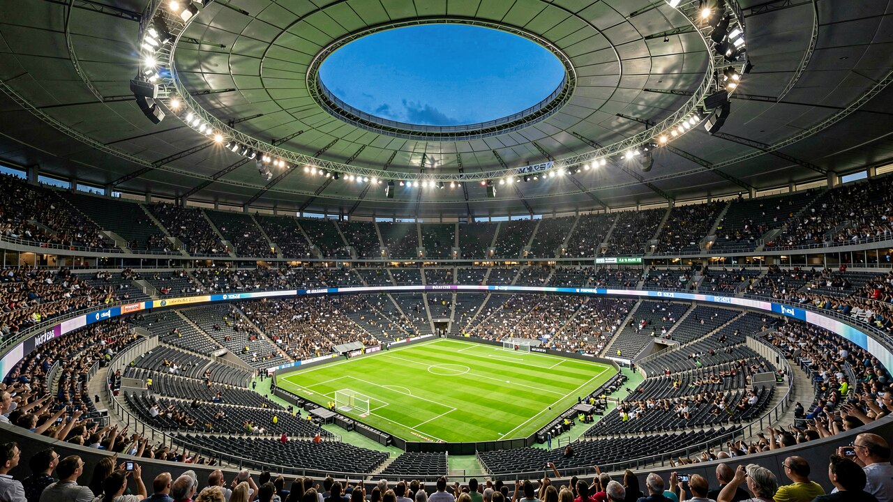 Mercedes-Benz Stadium — Innenraum & Spielfeld
